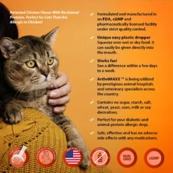 Animal Nutritional Products ArthriMAXX Liquid Joint Support & Antioxdant Cat Supplement, 6-oz Bottle 14 Animal Nutritional Products ArthriMAXX Liquid Joint Support & Antioxdant Cat Supplement, 6-oz Bottle -Furry Friends 525806 PT3. AC SS1800 V1652742108