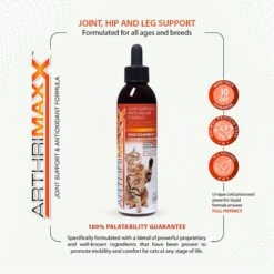 Animal Nutritional Products ArthriMAXX Liquid Joint Support & Antioxdant Cat Supplement, 6-oz Bottle 17 Animal Nutritional Products ArthriMAXX Liquid Joint Support & Antioxdant Cat Supplement, 6-oz Bottle -Furry Friends 525806 PT6. AC SS1800 V1652771527
