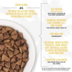 Tiki Cat Born Carnivore Grain-Free Chicken & Turkey Meal Recipe Dry Cat Food -Furry Friends 526078 PT2. AC SS1800 V1683313177