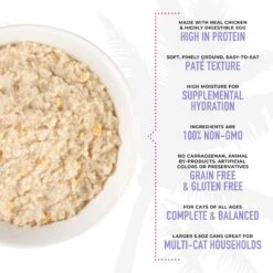 Tiki Cat Luau Chicken With Egg Pate Wet Cat Food -Furry Friends 526214 PT4. AC SS1800 V1657658484