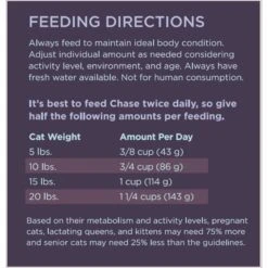 Dr. Tim's Chase All Life Stages Formula Dry Cat Food -Furry Friends 52682 PT8. AC SS1800 V1667947578