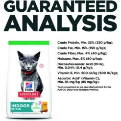 Hill's Science Diet Indoor Kitten Dry Cat Food -Furry Friends 52723 PT8. AC SS1800 V1690571424