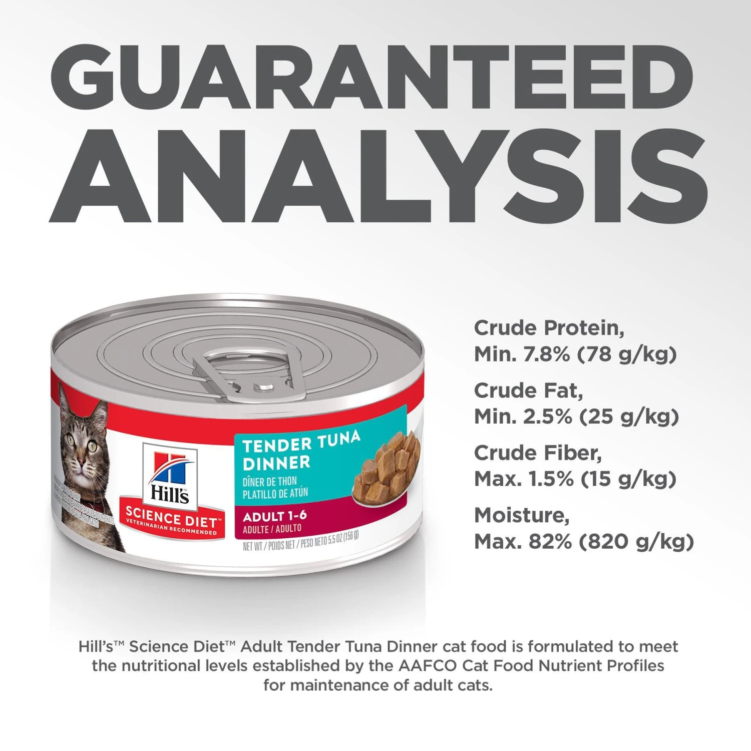 Hill's Science Diet Adult Tender Tuna Dinner Canned Cat Food 10 Hill's Science Diet Adult Tender Tuna Dinner Canned Cat Food - Image 8