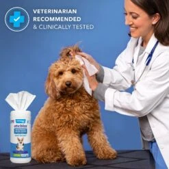 Vetnique Labs Oticbliss Aloe Vera With Essential Oils Dog & Cat Ear Wipes, 60 Count -Furry Friends 528574 PT5. AC SS1800 V1650303714