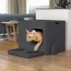 Way Basics Meowy Studio Loo Litter Box Enclosure -Furry Friends 530630 MAIN. AC SS1800 V1651684593