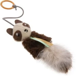 Petlinks HappyNip Sneaky Swinger Bouncy Dangle Plush Raccoon Cat Toy, Brown, Medium 10 Petlinks HappyNip Sneaky Swinger Bouncy Dangle Plush Raccoon Cat Toy, Brown, Medium -Furry Friends 531622 PT2. AC SS1800 V1657658627