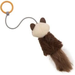 Petlinks HappyNip Sneaky Swinger Bouncy Dangle Plush Raccoon Cat Toy, Brown, Medium 13 Petlinks HappyNip Sneaky Swinger Bouncy Dangle Plush Raccoon Cat Toy, Brown, Medium -Furry Friends 531622 PT5. AC SS1800 V1652743884