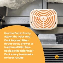 OdorTrap Pod Cat Litter Box Filter 13 OdorTrap Pod Cat Litter Box Filter -Furry Friends 535198 PT4. AC SS1800 V1651240301