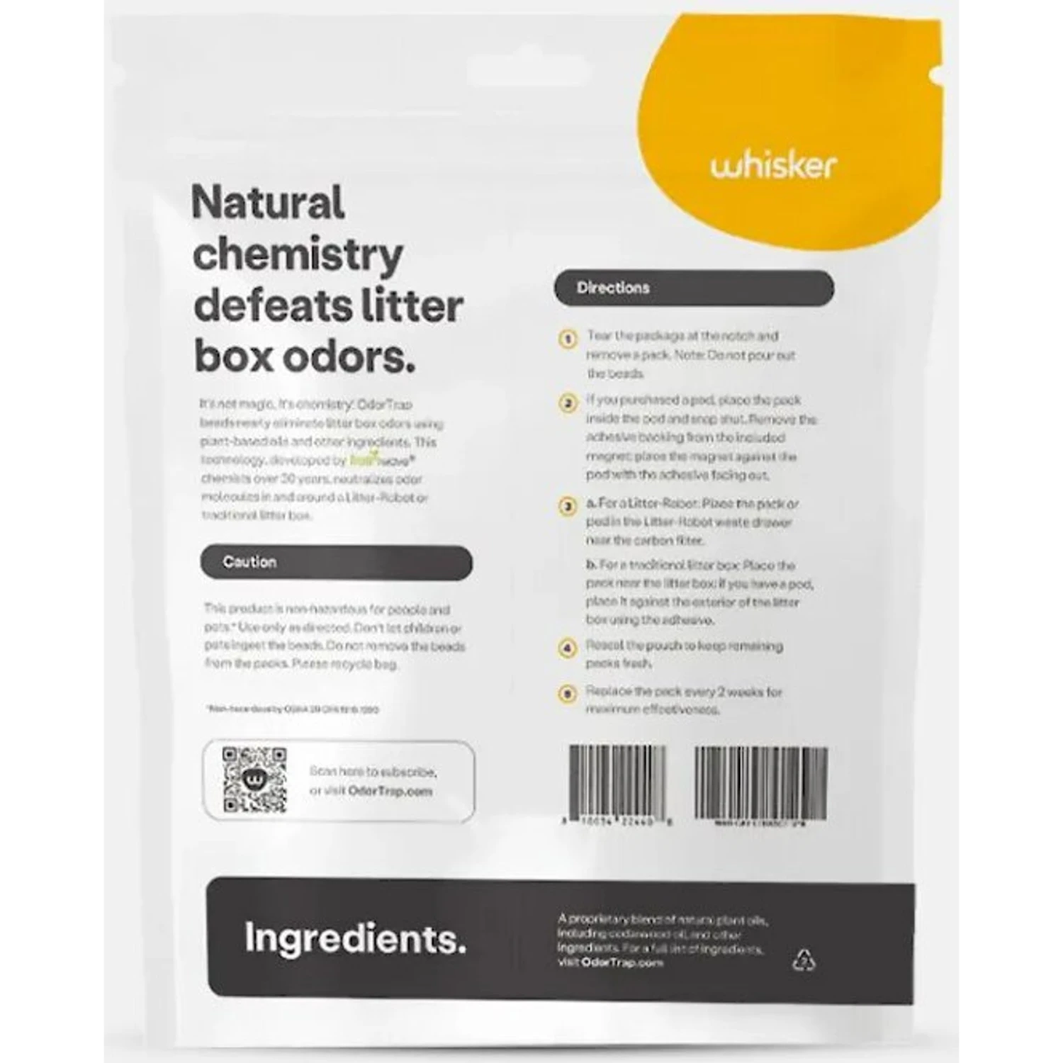 OdorTrap Litter-Robot Packs Cat Litter Box Filters 6 OdorTrap Litter-Robot Packs Cat Litter Box Filters - Image 4