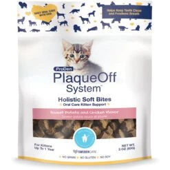 ProDen PlaqueOff System Holistic Oral Care Kitten Dental Cat Treats
