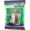 Fresh News Non-Clumping Scented Paper Cat Litter, 25-lb Bag