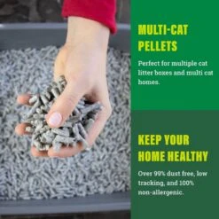 Fresh News Non-Clumping Scented Paper Cat Litter, 25-lb Bag -Furry Friends 539206 PT3. AC SS1800 V1667517974