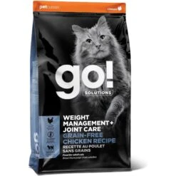 Go! Solutions Weight Management + Joint Care Grain-Free Chicken Recipe For Cats