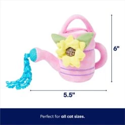 Frisco Spring Watering Can Plush Cat Toy With Catnip -Furry Friends 541558 PT1. AC SS1800 V1672780514
