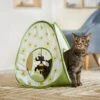 Frisco Spring Daisy Pop-Up Tent Cat Toy With Catnip -Furry Friends 541574 MAIN. AC SS1800 V1671814454