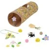Frisco Spring Plush, Teaser, Ball & Tunnel Variety Pack Cat Toy With Catnip, 10 Count -Furry Friends 541590 MAIN. AC SS1800 V1670608551