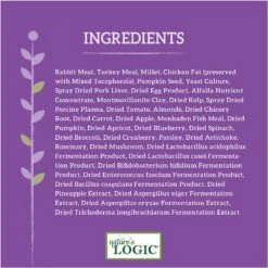 Nature's Logic Feline Rabbit Meal Feast All Life Stages Dry Cat Food 17 Nature's Logic Feline Rabbit Meal Feast All Life Stages Dry Cat Food -Furry Friends 54313 PT6. AC SS1800 V1617751908