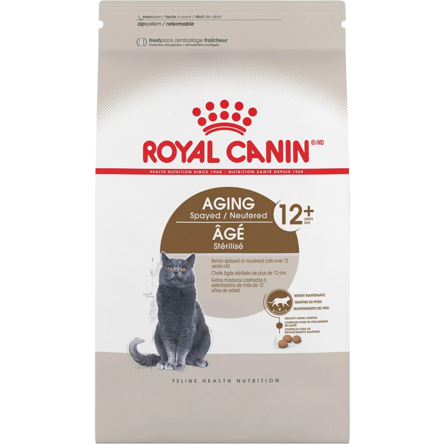 Royal Canin Feline Health Nutrition Aging Spayed/Neutered 12+ Dry Cat Food 3 Royal Canin Feline Health Nutrition Aging Spayed/Neutered 12+ Dry Cat Food