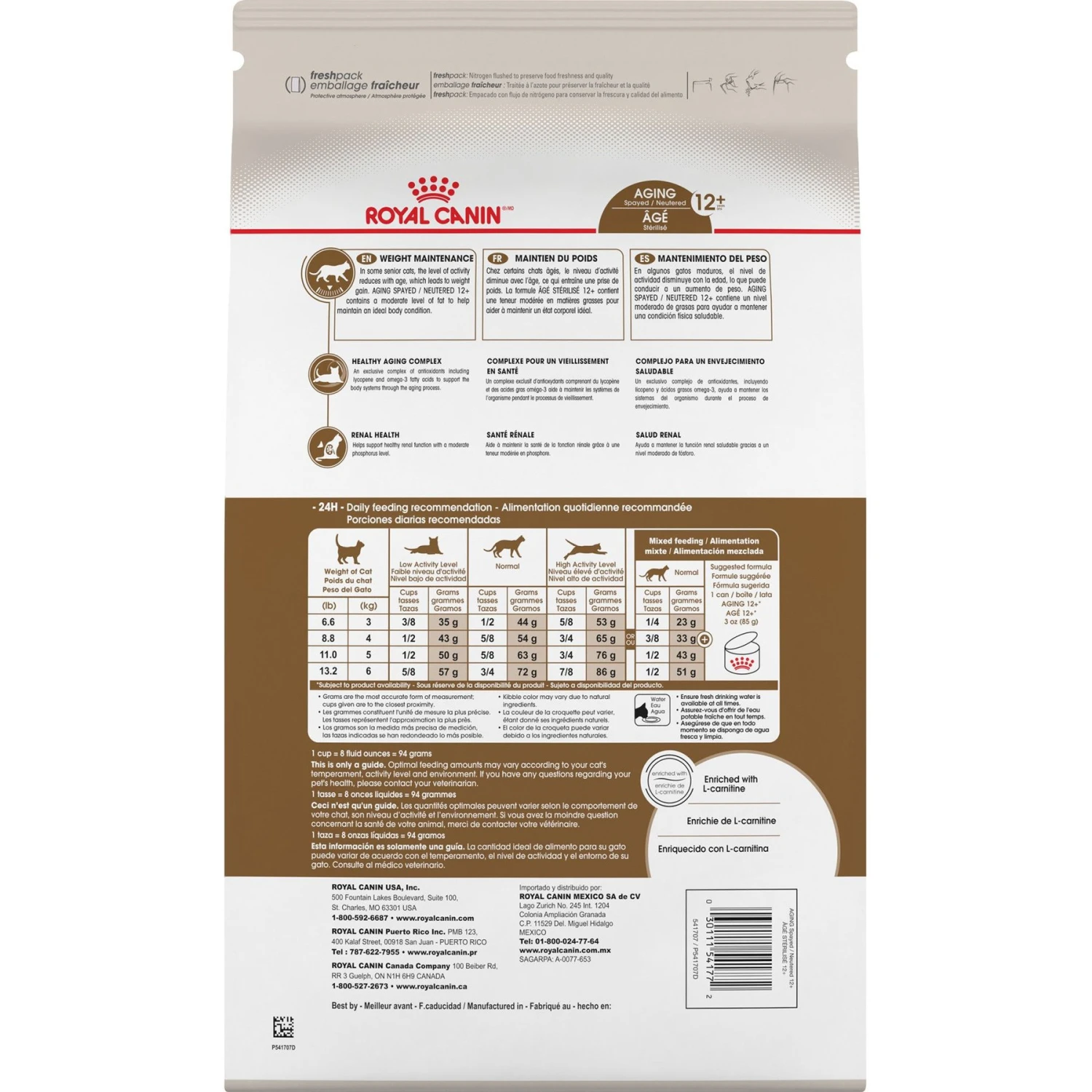 Royal Canin Feline Health Nutrition Aging Spayed/Neutered 12+ Dry Cat Food 4 Royal Canin Feline Health Nutrition Aging Spayed/Neutered 12+ Dry Cat Food - Image 2