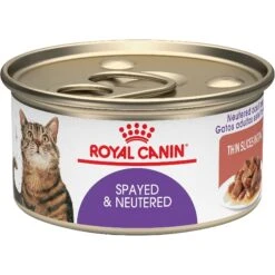 Royal Canin Feline Health Nutrition Spayed/Neutered Thin Slices In Gravy Canned Cat Food