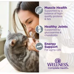 Wellness Complete Health Age Advantage Grain-Free Variety Pack Wet Cat Food, 3-oz Can, Case Of 24 -Furry Friends 548950 PT4. AC SS1800 V1657748945