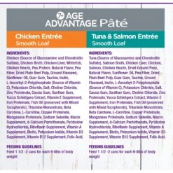 Wellness Complete Health Age Advantage Grain-Free Variety Pack Wet Cat Food, 3-oz Can, Case Of 24 -Furry Friends 548950 PT7. AC SS1800 V1657659362