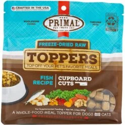 Primal Cupboard Cuts Fish Grain-Free Freeze-Dried Raw Dog Food Topper