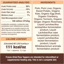 Primal Cupboard Cuts Pork Grain-Free Freeze-Dried Raw Dog Food Topper -Furry Friends 550046 PT6. AC SS1800 V1677604543