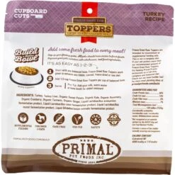Primal Cupboard Cuts Turkey Grain-Free Freeze-Dried Raw Dog Food Topper -Furry Friends 550070 PT1. AC SS1800 V1677602026