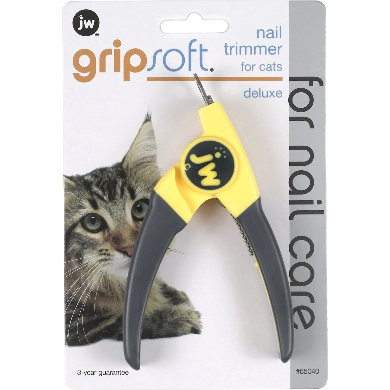 JW Pet Gripsoft Deluxe Cat Nail Trimmer 3 JW Pet Gripsoft Deluxe Cat Nail Trimmer