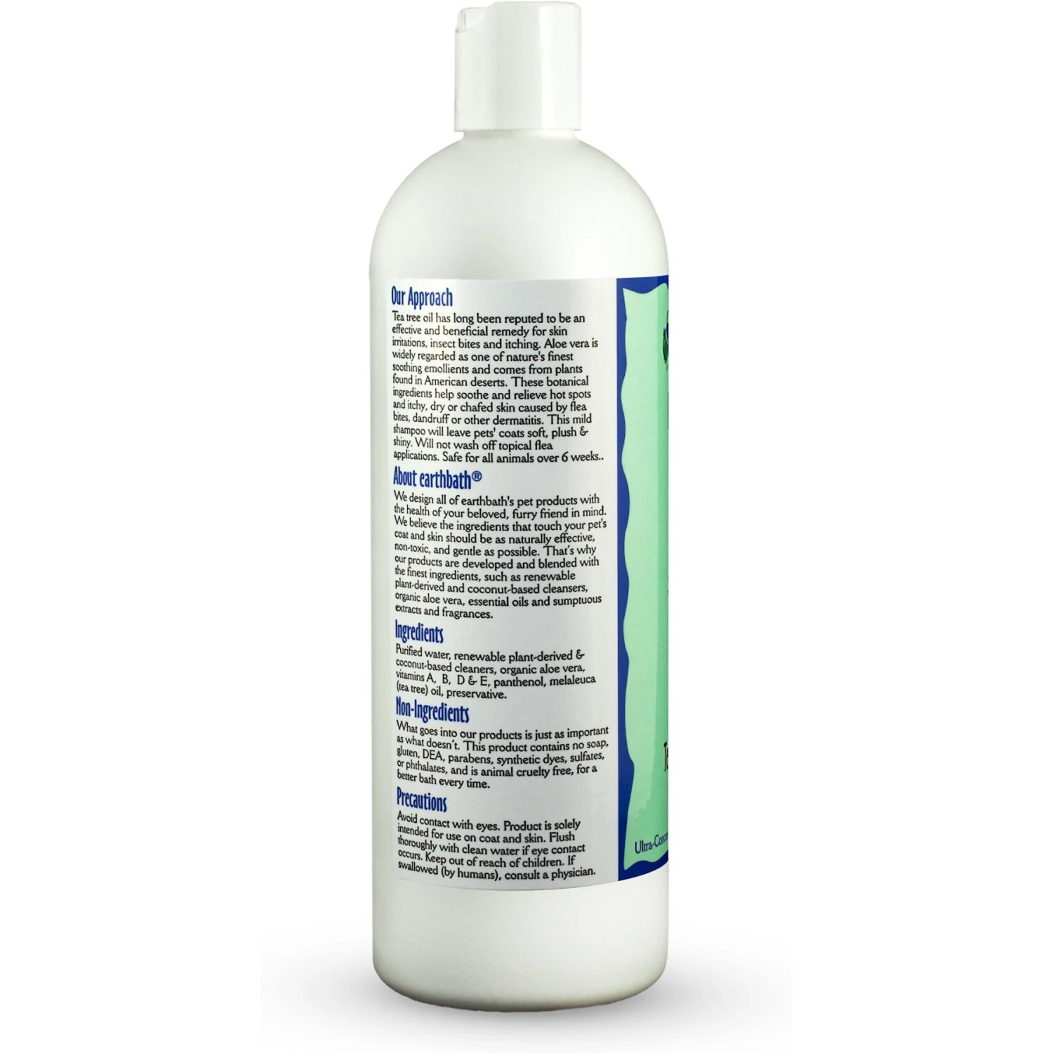 Earthbath Hot Spot Relief Tea Tree & Aloe Dog & Cat Shampoo 4 Earthbath Hot Spot Relief Tea Tree & Aloe Dog & Cat Shampoo - Image 2