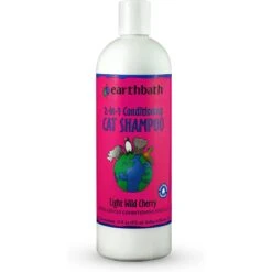 Earthbath 2-in-1 Light Wild Cherry Conditioning Cat Shampoo