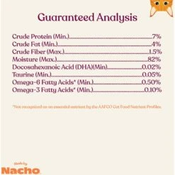 Made By Nacho Sustainably Caught Salmon & Sole Recipe With Bone Broth Minced Wet Cat Food 18 Made By Nacho Sustainably Caught Salmon & Sole Recipe With Bone Broth Minced Wet Cat Food -Furry Friends 554886 PT7. AC SS1800 V1698185908