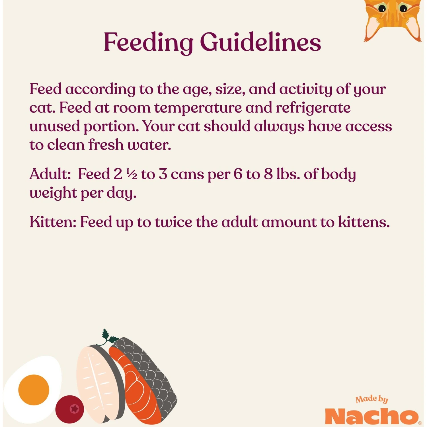Made By Nacho Sustainably Caught Salmon & Sole Recipe With Bone Broth Minced Wet Cat Food 11 Made By Nacho Sustainably Caught Salmon & Sole Recipe With Bone Broth Minced Wet Cat Food - Image 9