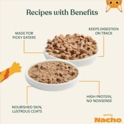 Made By Nacho Chicken, Herring & Salmon Variety Pack Minced Wet Cat Food, 3-oz Can, Case Of 12 -Furry Friends 554966 PT3. AC SS1800 V1696600802