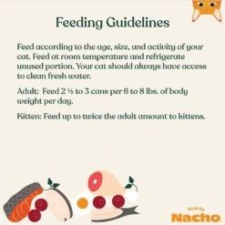 Made By Nacho Chicken, Herring & Salmon Variety Pack Minced Wet Cat Food, 3-oz Can, Case Of 12 -Furry Friends 554966 PT8. AC SS1800 V1696600804
