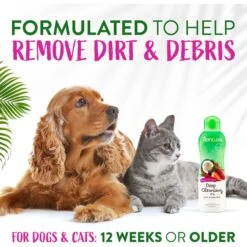 TropiClean Deep Cleaning Berry & Coconut Dog & Cat Shampoo -Furry Friends 55616 PT4. AC SS1800 V1684405319