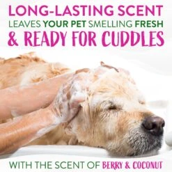 TropiClean Deep Cleaning Berry & Coconut Dog & Cat Shampoo -Furry Friends 55616 PT5. AC SS1800 V1684408569