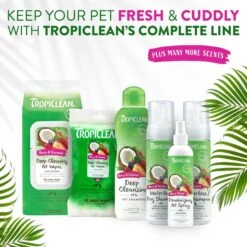TropiClean Deep Cleaning Berry & Coconut Dog & Cat Shampoo -Furry Friends 55616 PT7. AC SS1800 V1684415702