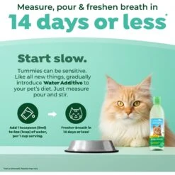 TropiClean Fresh Breath Oral Care Cat Water Additive -Furry Friends 55634 PT3. AC SS1800 V1684608295