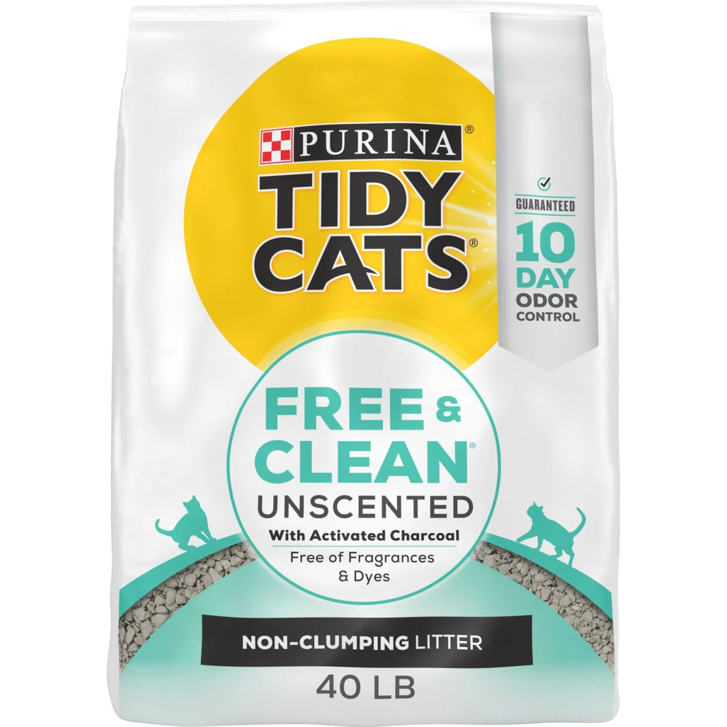 Tidy Cats Free & Clean Non-Clumping Unscented Cat Litter 3 Tidy Cats Free & Clean Non-Clumping Unscented Cat Litter