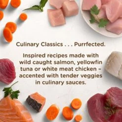 Rachael Ray Nutrish Purrfect Entrees Grain-Free Cravin' Chicken Dinner With White Meat Chicken & Veggies In Real Gravy Wet Cat Food -Furry Friends 567910 PT2. AC SS1800 V1657659990