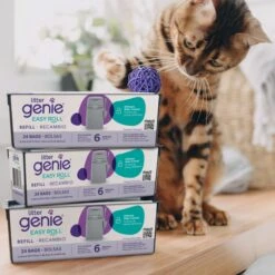 Litter Genie Easy Roll Refill Cat Litter Disposal 16 Litter Genie Easy Roll Refill Cat Litter Disposal -Furry Friends 573678 PT6. AC SS1800 V1667328517