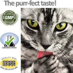 Vet Worthy Hairball Control Salmon Flavored Feline Paw Gels For Adult Cats -Furry Friends 574574 PT4. AC SS1800 V1658515172