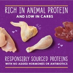 Stella & Chewy's Purrfect Pate Chicken & Chicken Liver Flavored Pate Wet Cat Food -Furry Friends 576318 PT3. AC SS1800 V1657660466