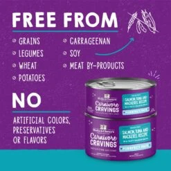 Stella & Chewy's Purrfect Pate Salmon, Tuna & Mackerel Flavored Pate Wet Cat Food 8 Stella & Chewy's Purrfect Pate Salmon, Tuna & Mackerel Flavored Pate Wet Cat Food -Furry Friends 576414 PT2. AC SS1800 V1657660468