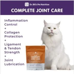 Dr. Bill's Pet Nutrition Feline Complete Joint Care Cat Supplement Powder, 85-gm Pouch 9 Dr. Bill's Pet Nutrition Feline Complete Joint Care Cat Supplement Powder, 85-gm Pouch -Furry Friends 577430 PT3. AC SS1800 V1670002337