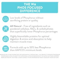 Weruva Wx Phos Focused Tilapia & Chicken Formula Grain-Free Puree Wet Cat Food, 3-oz Can, Case Of 12 -Furry Friends 578078 PT5. AC SS1800 V1684342677