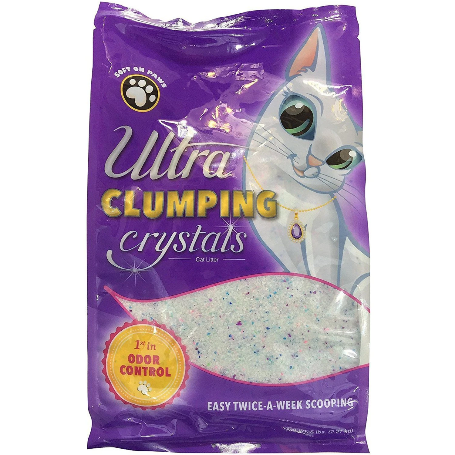 Ultra Unscented Clumping Crystal Cat Litter 4 Ultra Unscented Clumping Crystal Cat Litter - Image 2