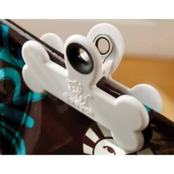 ORE Pet Pet Food Bag Clip, Black/White 5 ORE Pet Pet Food Bag Clip, Black/White -Furry Friends 58405 PT1. AC SS1800 V1446497191